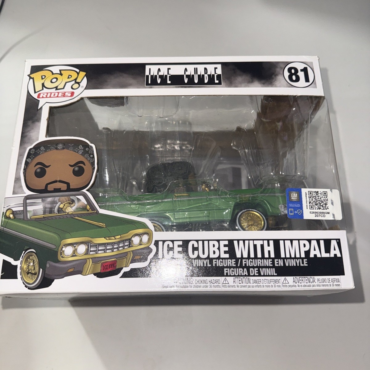 Funko Pop! Rides: Ice Cube with Impala (6 inch) #81 for sale