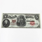 1907 Series $5 “Woodchopper” Large Sized U.S. Legal Tender Note NR #C925-2 — photo 1