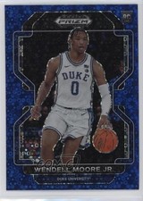2022-23 Panini Prizm Draft Picks Blue Circles Prizm Wendell Moore Jr #76 15sx