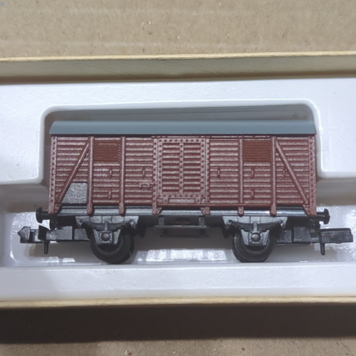 Piko N 5/4126-01 gedeckten Güterwagen Gr04 der DR in OVP RG1467 | Condition: Gebraucht