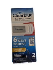 Clearblue Digital Pregnancy Test Early Detection 2 Tests Exp 4/2028