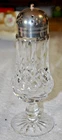 Vintage WATERFORD CRYSTAL Lismore Large 8" Sugar Shaker Muffineer IRELAND