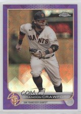 2022 Topps Chrome Logofractor Edition Purple Refractor /250 Brandon Crawford 6rq