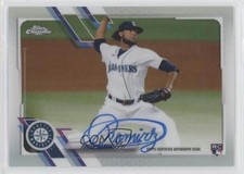 2021 Topps Chrome Rookie Auto Refractor 293/499 Yohan Ramirez #RA-YR Auto z7d