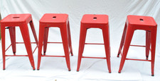 4 Sgabelli Ferro stile Tolix