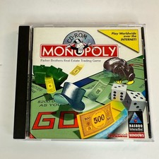 Monopoly Windows Version PC CD-ROM Game - 1996 Hasbro Interactive ML409