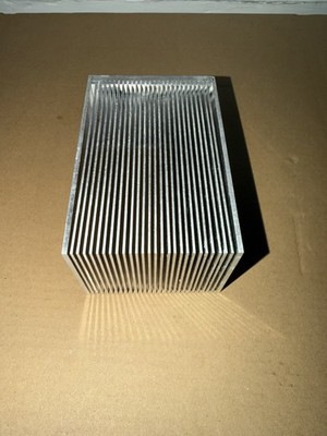 Large Aluminum Heatsink Heavy Duty Customized  6 x 3 x 4