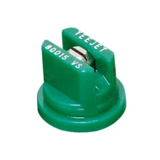 TeeJet Flat Spray Tip Green 80° Polymer w/ SS Insert 0.15 GPM @ 40 PSI TP80015VS