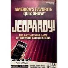 Jeopardy App & Play Board Game; Gamestar 2022