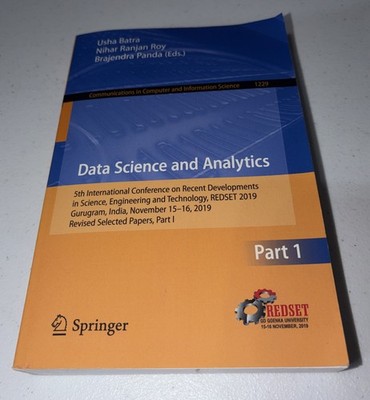 Data Science And Analytics Part 1 (Usha Batra)