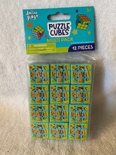 party favors mini PUZZLE CUBES pack of 12