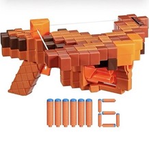 Nerf Minecraft Pillager s Crossbow Dart Blaster N-Strike 6 Darts New In Box