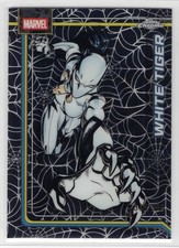 2026 Topps Chrome Marvel Spider Web Refractor /399 Card #197 - WHITE TIGER