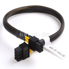 8pin to 6pin PCI-E GPU Power Adapter Cable for DELL R730 and NVIDIA Quadro R4000