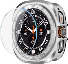 Metal Case for Samsung Galaxy Watch Ultra 47mm Rugged Bumper Frame Protector