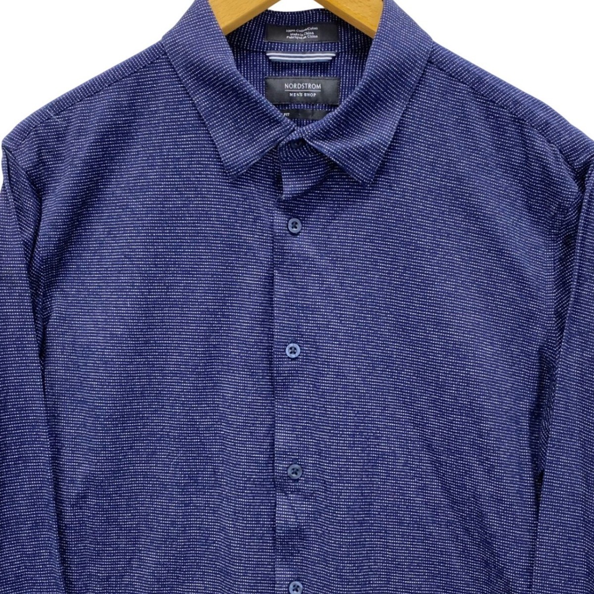 Button Down Nordstrom Trim Fit Dress Shirt Nordstrom Mens Button Down Long  Sleeve Trim Fit Large Blue With