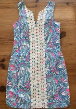 Lilly Pulitzer Dress Women’s Size 4 Multicolor 20th Anniversary Dress Floral