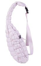 NWT Pickle O' Joe Quilted Sling Pickleball Pickle Ball Racket Bag - Dusty Pink