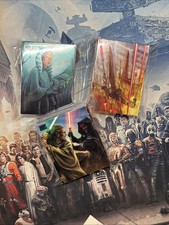 2024 Topps Chrome Galaxy Star Wars Complete Base Set 1-100