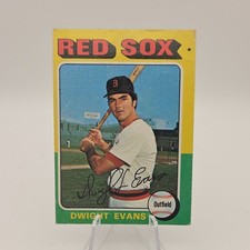 Topps 1975 Dwight Evans #255 Boston Red Sox MLB Vintage Base Set Baseball Card