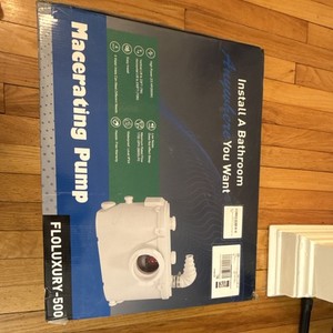 Floluxury Macerating Pump FLOLUXURY-500 250W 110V 2577GPH Plastic Housing