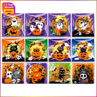 Halloween TüTen 10X10Cm 300 StüCk FüR SüßIgkeiten 12 Grusel-Motive