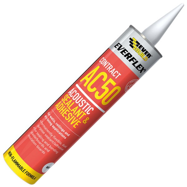 Everbuild Acoustic Sealant & Adhesive 900ml AC50