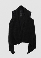 RICK OWENS - FW10 GLEAM FUZZY WOOL CARDIGAN V...