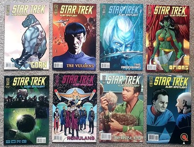 Star Trek - Alien Spotlight - Set of 8 - Cover B  -  IDW 2007