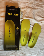 Superfeet Yellow Shoe Insoles Inserts Size A Size 13.5 - 2