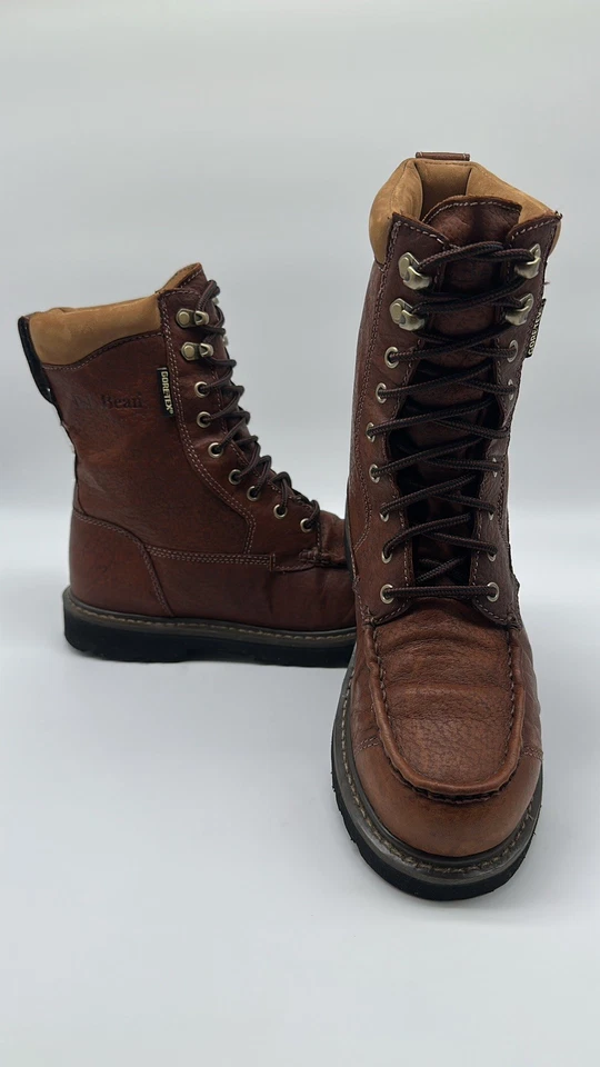 Botas de Cazador LLBean Kangaroo Upland Aisladas Gore-Tex WP Para Hombre Talla 10.5 D De Colección Foto 3 de 4