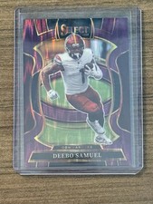 2025 Panini Select - Concourse Purple Shock - Deebo Samuel /699 Commanders #87
