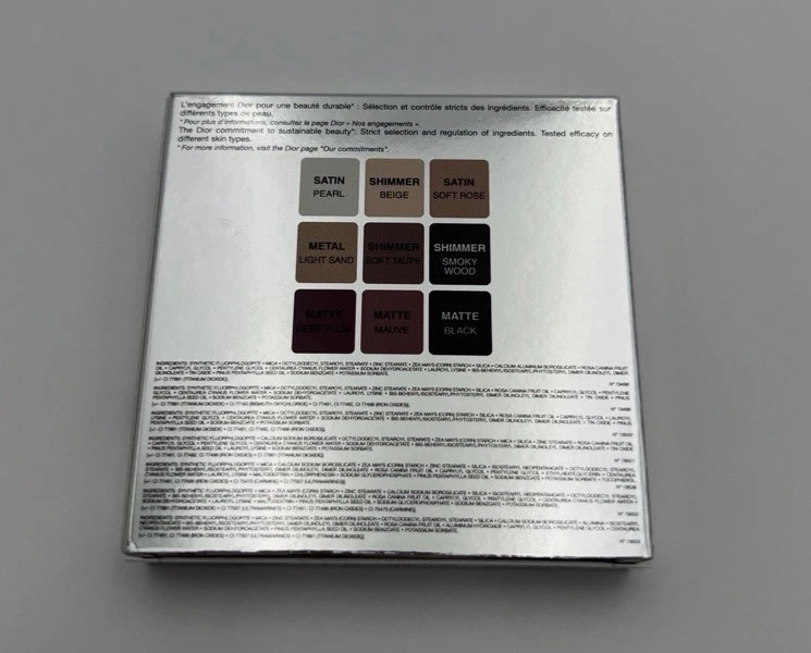 Dior Backstage Eyeshadow Palette (002 Smoky Essentials) - New In Box - Image 2 of 2
