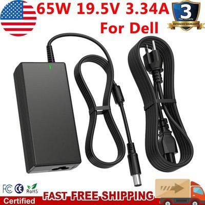 65W AC Adapter Charger Power Supply Cord For Dell Laptop Latitude All Models