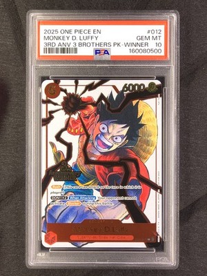Monkey.D.Luffy - ST01-012 (3rd Anniversary Winner) ST01-012 One