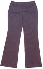 Apt. 9 Tummy Control Navy Blue Stretch Bootcut Dress Pants, Womens 8 33X31 
