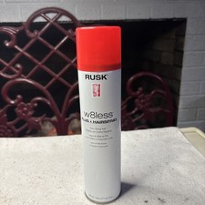Rusk W8less Plus Extra Strong Hold Shaping and Control Hair Spray 10 oz