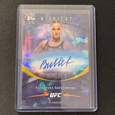 ☕️MK 2026 TOPPS UFC MIDNIGHT DAYBREAK AUTO VALENTINA SHEVCHENKO /5