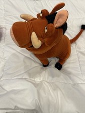 Disney The Lion King Pumbaa Medium Plush Stuffed Animal 14-24 in 3-7 Years