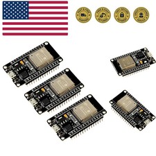ESP-WROOM-32 ESP-32S Development Board 2.4GHz Dual-Mode WiFi  Bluetooth Dual...