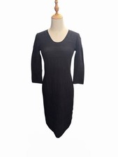 NWT Gap Open Knit Black Dress Women’s Small 100% Cotton