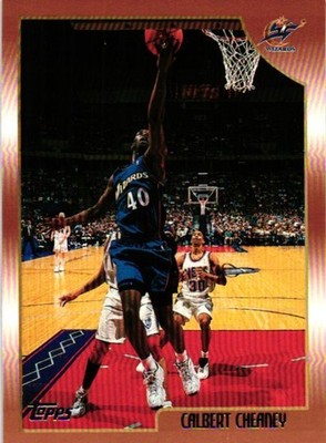 1998-99 Topps #114 Calbert Cheaney