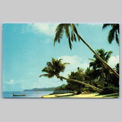 Postcard Anse Faure Near Airport Mahe Seychelles Scenic View