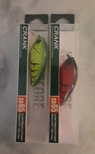 (2) Yo-Zuri Duel Hardcore Crank SR65 JDM Crankbait Red Green Spring Crawfish