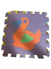Markenlos Tapis Puzzle Enfant Mousse Animaux Canard Pingouin