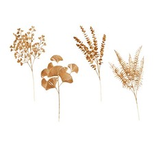 Rami di Piante Artificiali, Ramo Realistico, Riempitivo Floreale Alto Dorato per