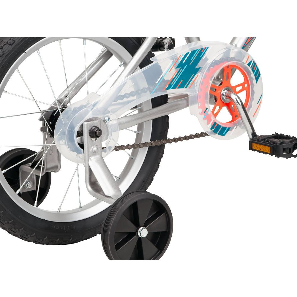 Pacific 16 Kids Boys Girls Велосипедные тренировочные колеса Унисекс Unity Bike Серебристый