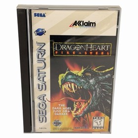 Dragonheart Fire & Steel (Sega Saturn, 1996) Complete w/Manual + Reg Card Tested