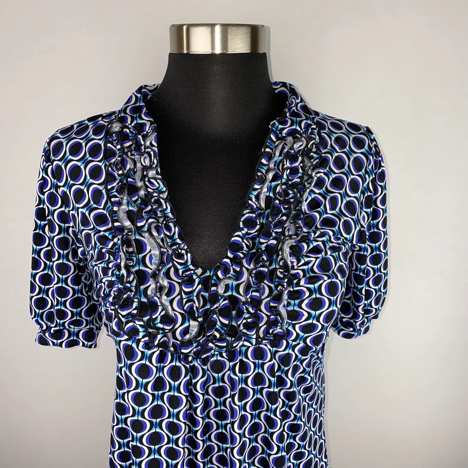 Top Heart Soul para mujer lindo artístico único con volantes lazos delanteros en la parte posterior S * Foto 2 de 4