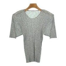 Pleats Please Casual Shirt Gray Size 3 Womens Vintage Auth From Japan RIN